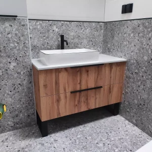 Meble do łazienki na wymiar. Projekt i wykonanie MEBLE EKO Tarnów.
